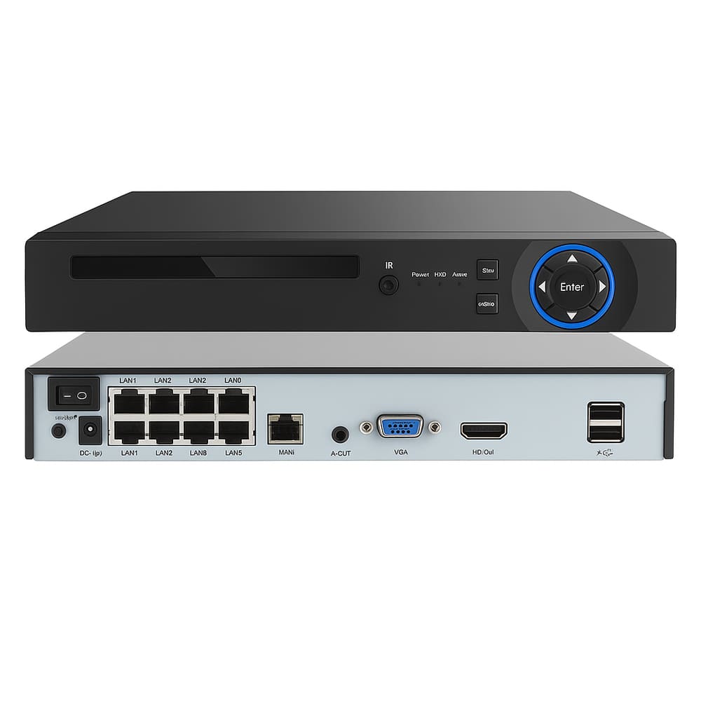 NVR/DVR para sistemas de seguridad en Querétaro - RayCam Instalaciones